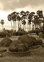 Buddhist Archeological excavations at Kandarodai in Jaffna, ruins dated to the 9th century AD.[citation needed]