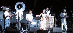 Konono Nº1 performing in May 2007