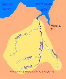 Mappa del fiume