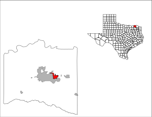 Location of Lamar County