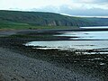 Cobbled beach on Cardigan Bay, at Llanon