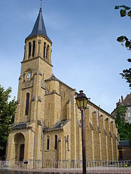 The church in Lugny-lès-Charolles