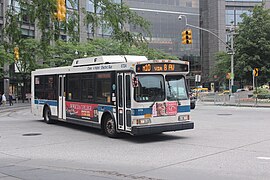 2006 Orion VII HEV operated by MTA