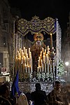Procession of pasos during the Holy Week in Spain