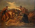 Queen Zenobia found on the Banks of the Arax, by Nicolas Poussin