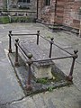 One of the remaining graves around St. Mary's Church