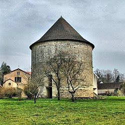 Tower of the former chateau