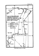 Annex B. Combines the maps of 1899 and 1904, in which the A and C lines coincided.