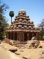 Dharmaraja-Ratha, Mahabalipuram (7. Jh.)