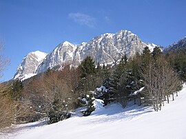 A view of the mountain of Mémises