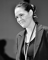 Britt Marie Hermes c. 2016, a former naturopathic doctor and major critic of naturopathic medicine[40]