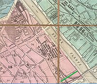 Emplacement de la rue Watt depuis 1867 (à proximité des boulevards des Maréchaux).