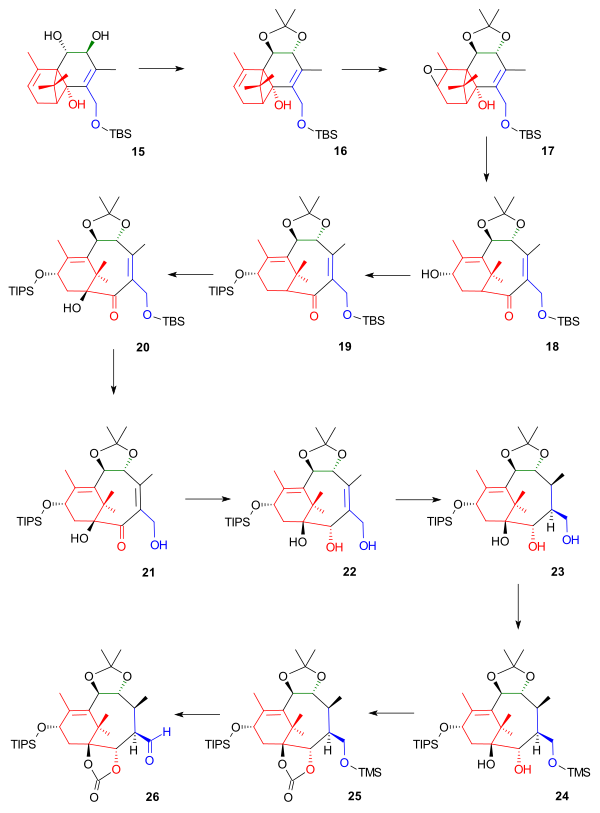 Wender Taxol Scheme 2