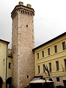 Torre comunale in Piazza del Comune Trevi