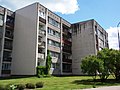 Apartment building from the Soviet era.