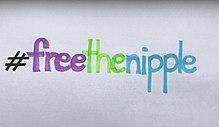 Both the #MeToo and #FreeTheNipple movements use hashtags in their title