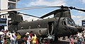 Singapore Air Show 2010: A CH-47SD of 127 Sqn on static display