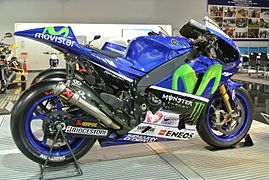 Yamaha YZR-M1 de Rossi en 2015.