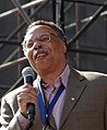 Image 56The former Canadian Parliamentary Poet Laureate George Elliott Clarke (2015) (from Canadian literature)