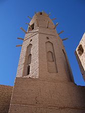 Tour du village d'Al-Qasr, oasis de Dakhla, désert de l'ouest de l'Égypte, 2007