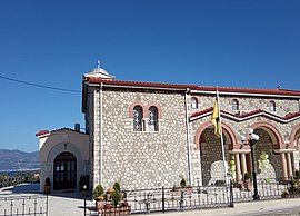 The main church of Arachovitika dedicated to Saint Andrew