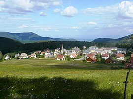 A general view of Aubure