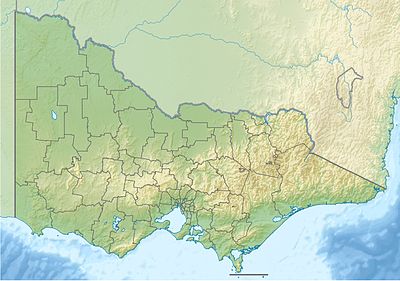 Location map Australia Victoria