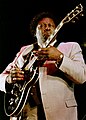 Image 6B.B. King in Rome, 1984 (from List of blues musicians)