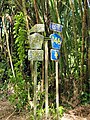 PR-146 east at the eastern terminus of PR-140 concurrency in Frontón, Ciales