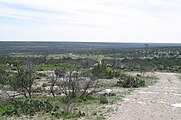 Broad valley of Centralia Draw just south of Stiles.