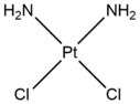 Chemical structure of Cisplatin