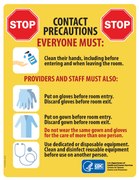 Contact Precautions (in 2 languages)