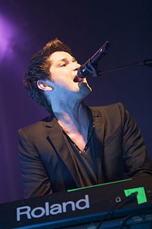O'Donoghue performing with The Script