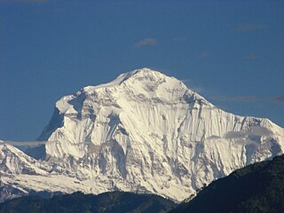 7. Dhaulagiri in the Himalaya