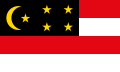 Flag of the united (five-star) PULO (2005–present)