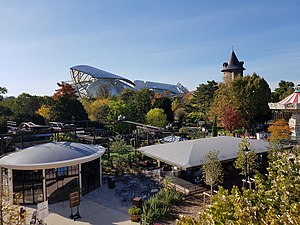 The Louis Vuitton Foundation building by Frank Gehry (2014)