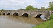 Le pont sur la Meuse.