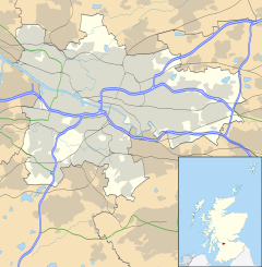 Hillpark is located in Glasgow council area