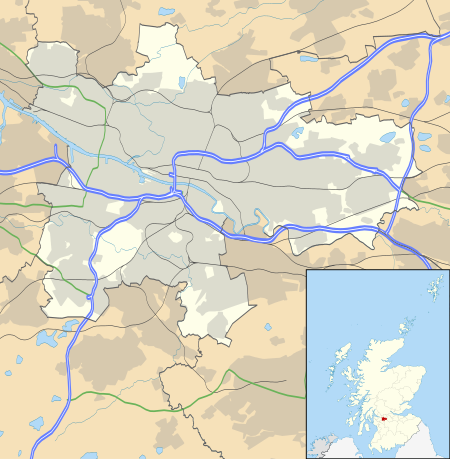 2023–24 West of Scotland Football League is located in Glasgow council area