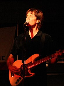 Berry performing with The Greg Kihn Band in 2008.