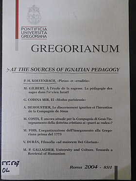 Image illustrative de l’article Gregorianum