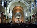 Interior prior to the restoration