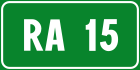 Raccordo autostradale 15 shield}}