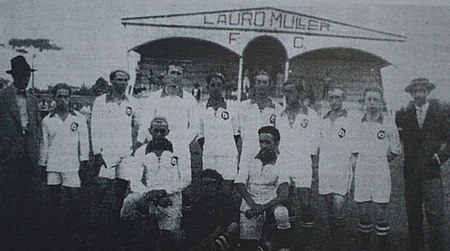 Time do Lauro Muller Campeão F.C. - 1931