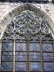 Flamboyant window tracery, Limoges Cathedral (late 15th century)