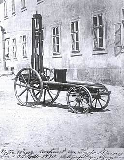 1864–1875 prototype Marcus cart