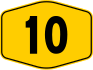 Federal Route 10 shield}}