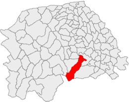 Mălini – Mappa