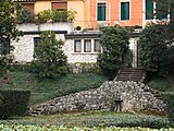 Tratto di mura altomedievale in Campo Marzo