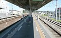 View of the Tōbu Ogose Line platforms 3 and 4, September 2011